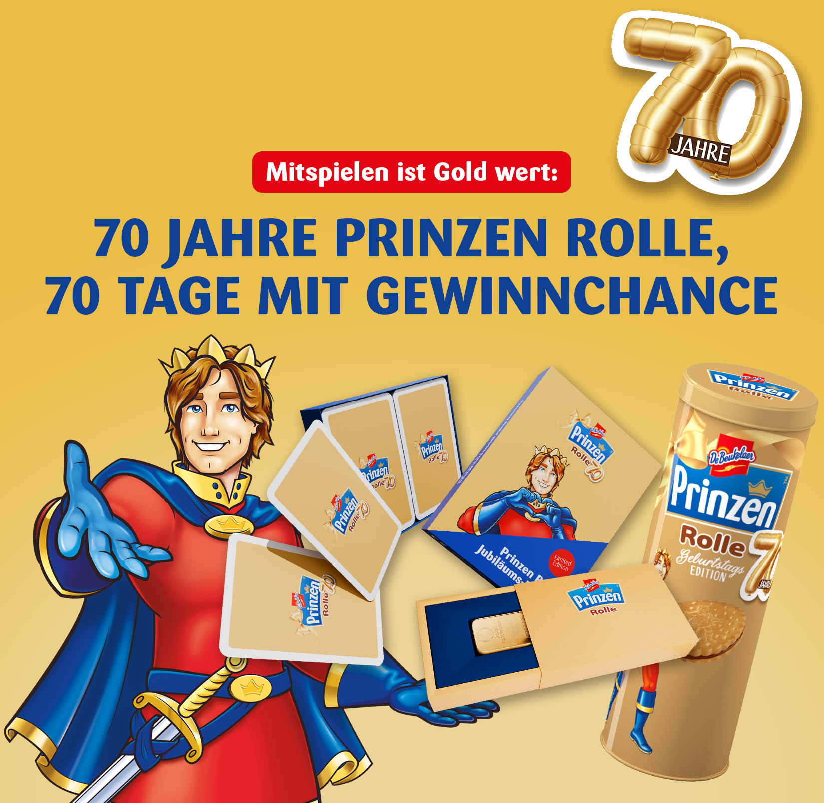 70 Jahre Prinzen Rolle – Gewinnspiel